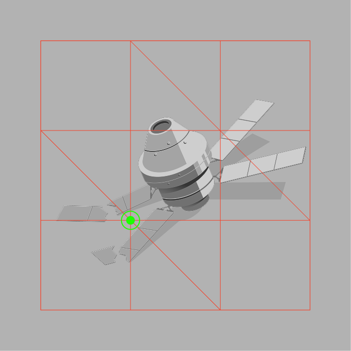 Rule of thirds composition grid